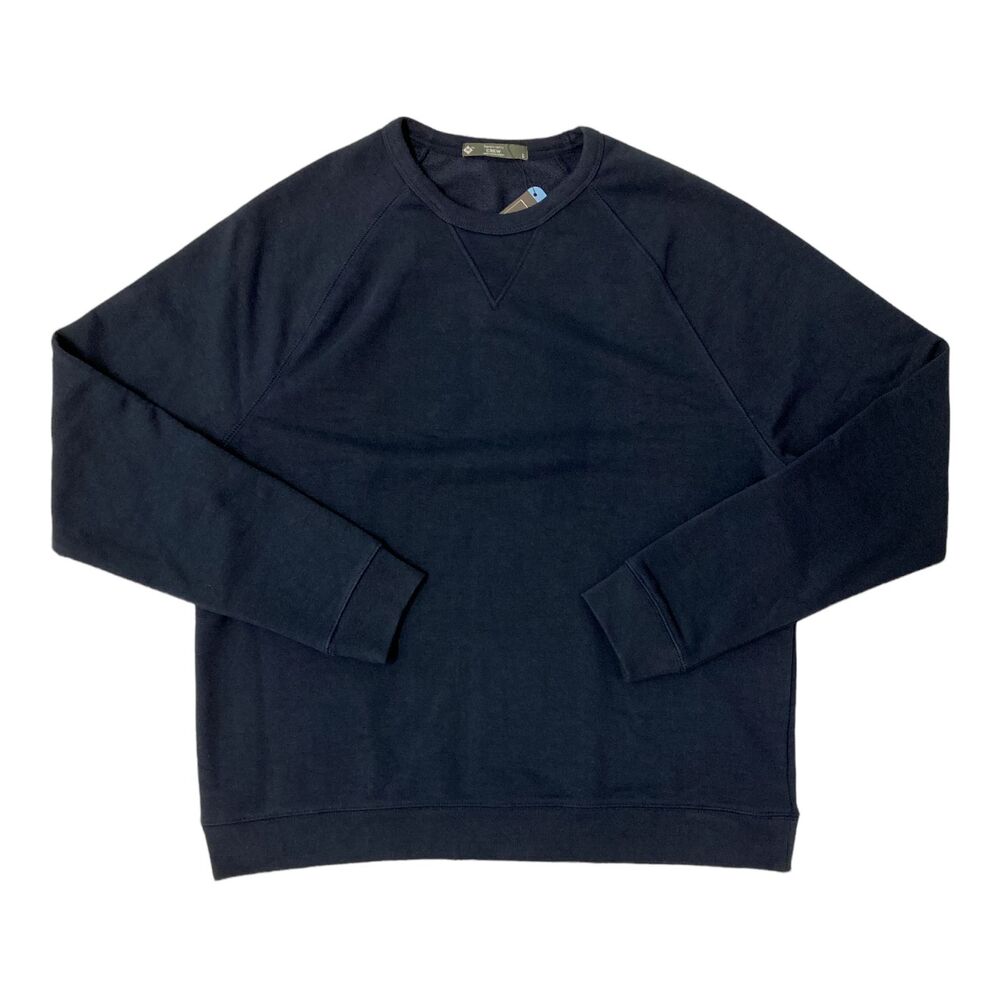 Members Mark Women's Blue Cove XL French Terry Crewneck Long Sleeve Sweatshirt